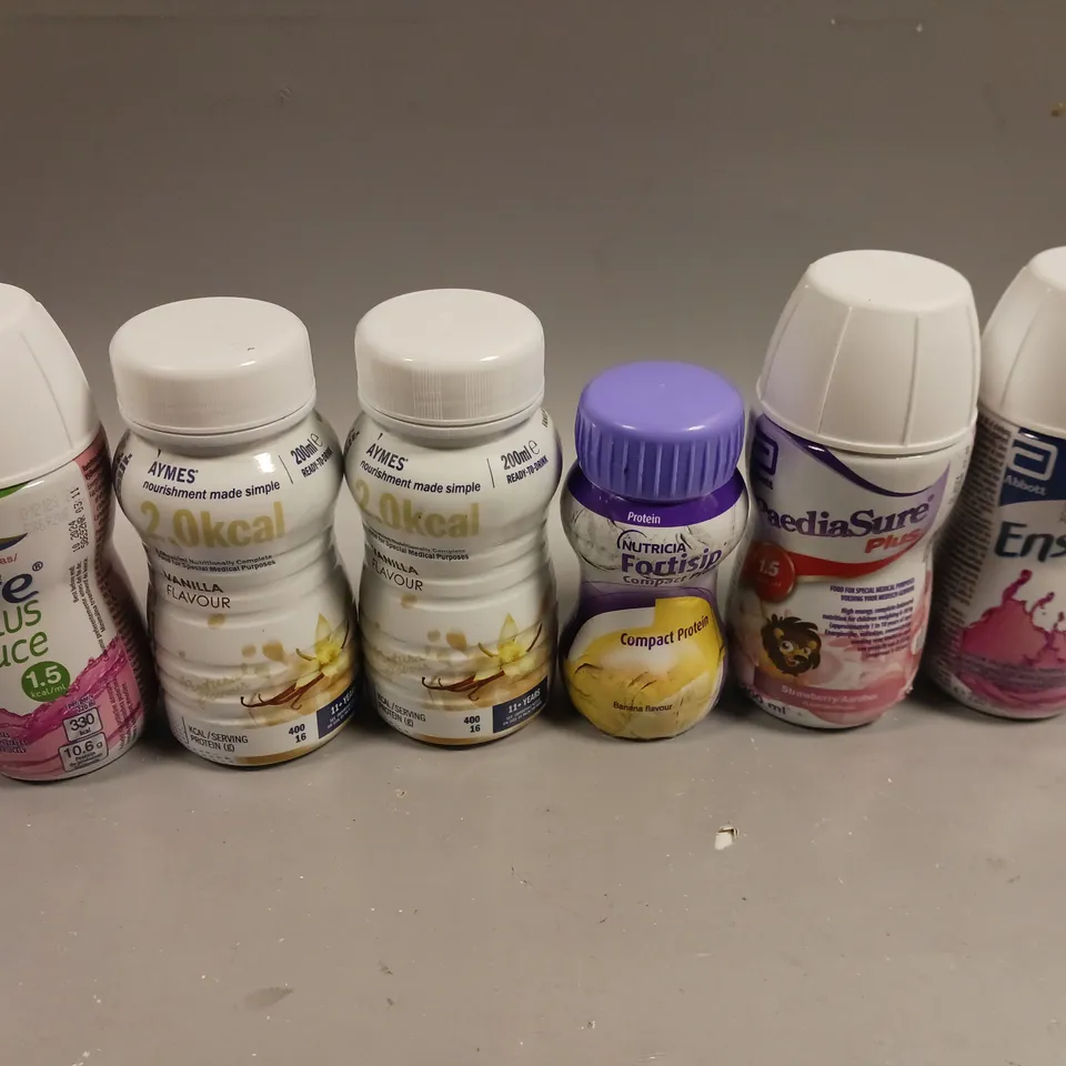 APPROXIMATELY 25 SEALED FOOD SUPPLEMENT DRINKS 