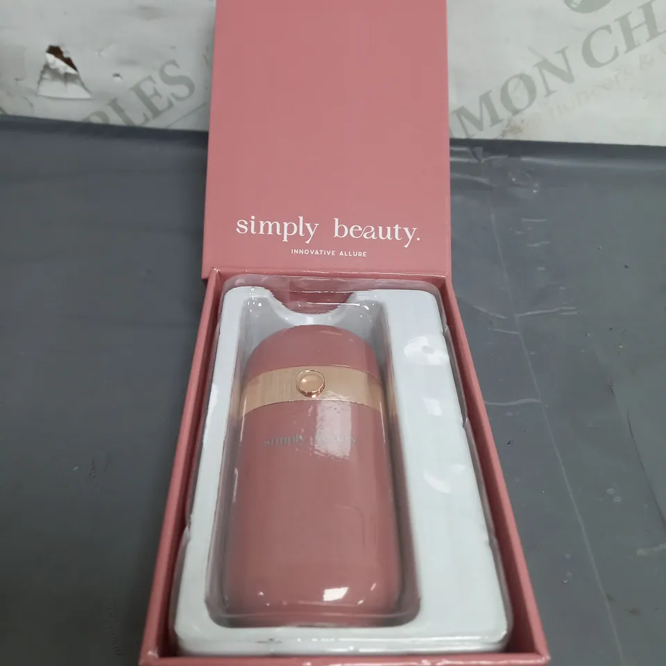 BOXED SIMPLY BEAUTY HAIRPOD DUAL HAIR REMOVER IN PINK