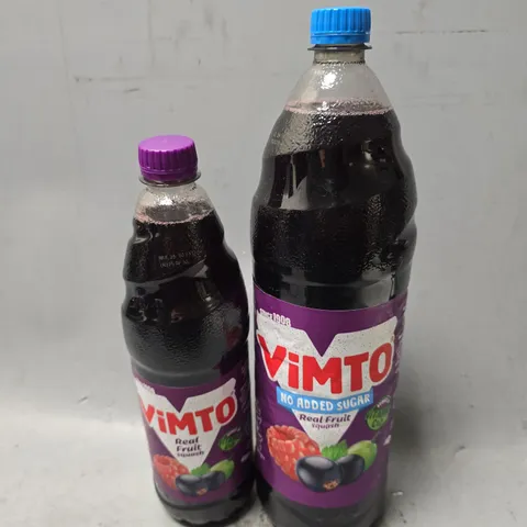 APPROXIMATELY 5 ASSORTED DRINKS ITEMS TO INCLUDE - VIMTO NO ADDED SUGAR & VIMTO 