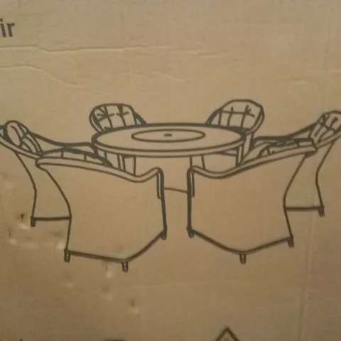 BOXED FLORIDA SET OF 3 OUTDOOR CHAIRS // CHAIRS ONLY (1 BOX)