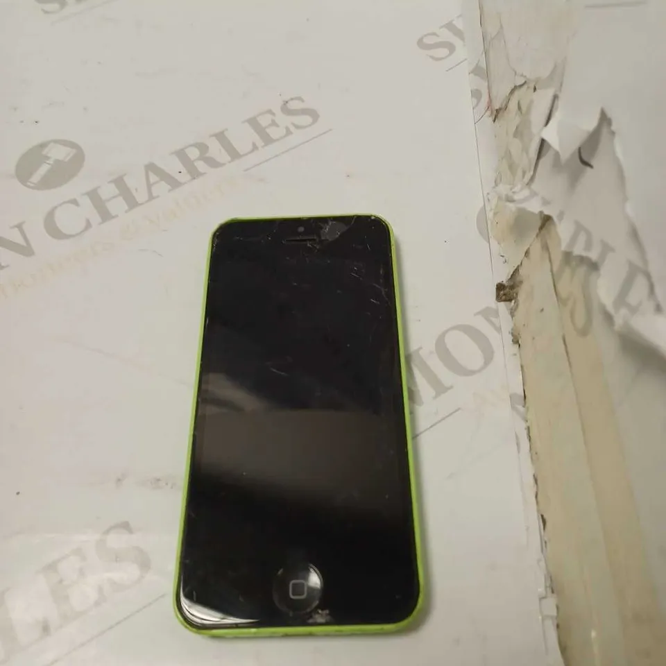APPLE IPHONE 5C GREEN MODEL A1507