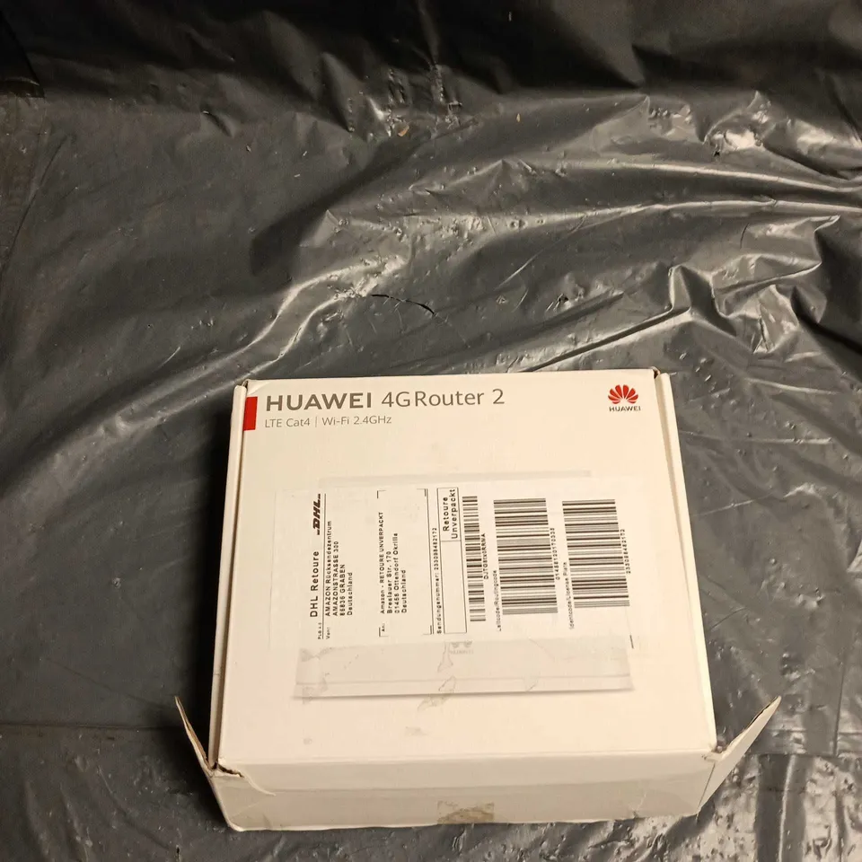 HUAWEI 4G ROUTER 2 – BOXED WITH CABLES AND INSTRUCTION SHEET