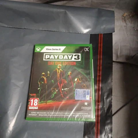 PAYDAY 3 DAY ONE EDITION – XBOX SERIES X - NON UK EDITION