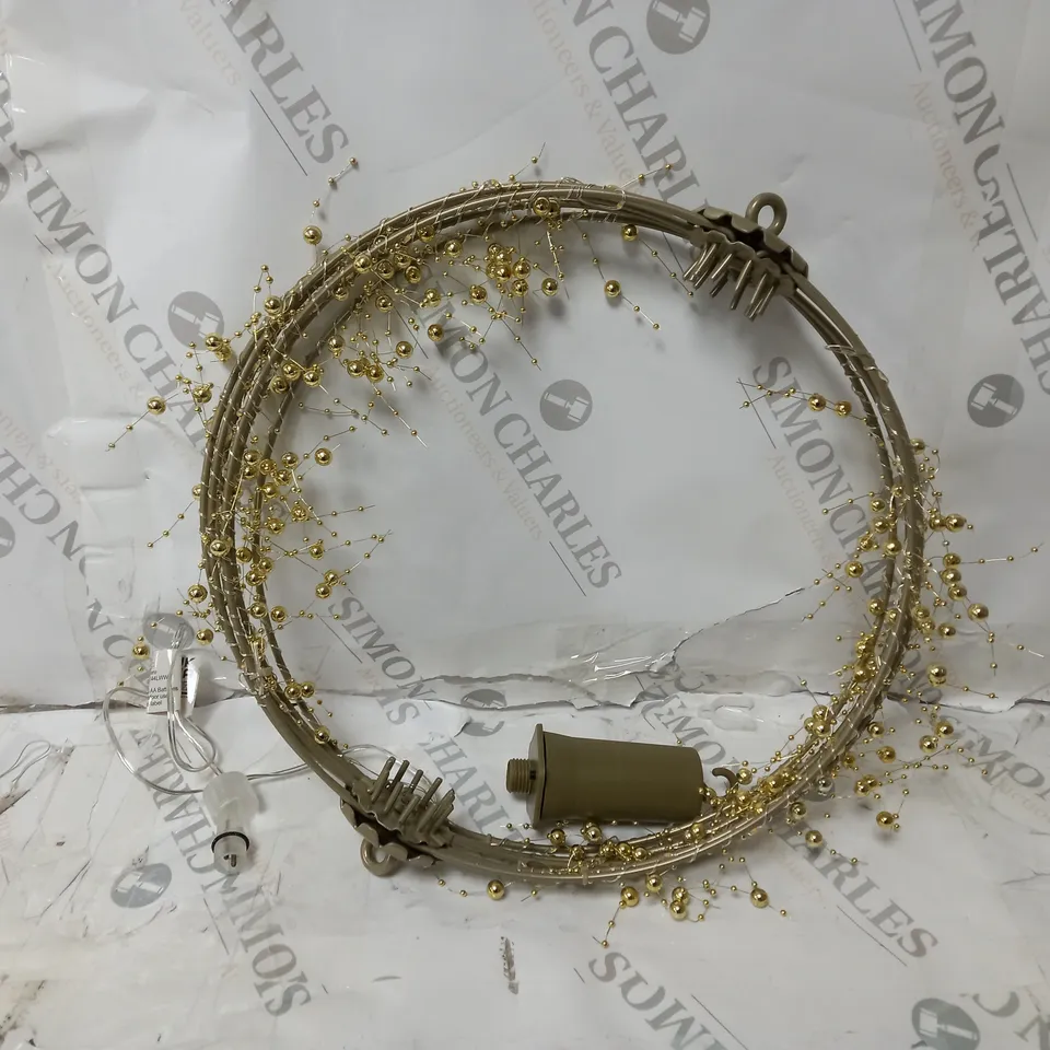 BOXED SARA DAVIES PRE-LIT BEADED DECORATION
