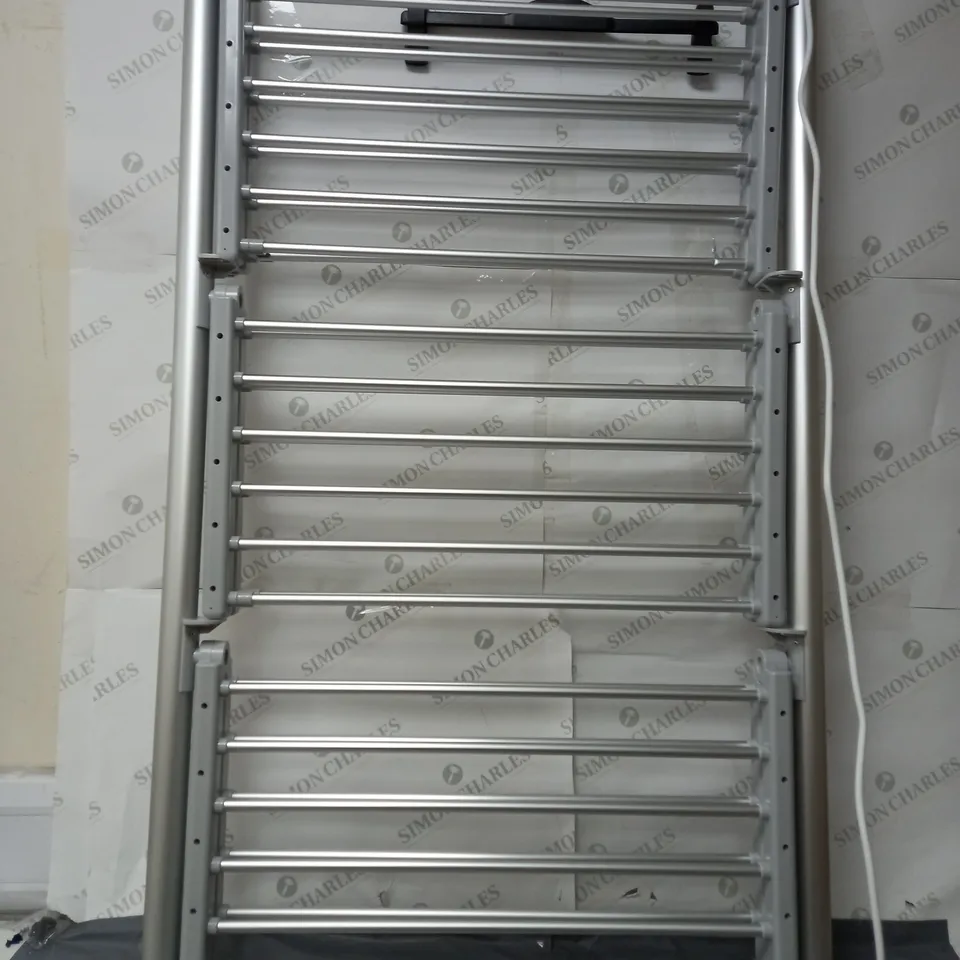 OUTLET ORGANISED OPTIONS 3 TIER HEATED AIRER WITH 21M DRYING SPACE - COLLECTION ONLY