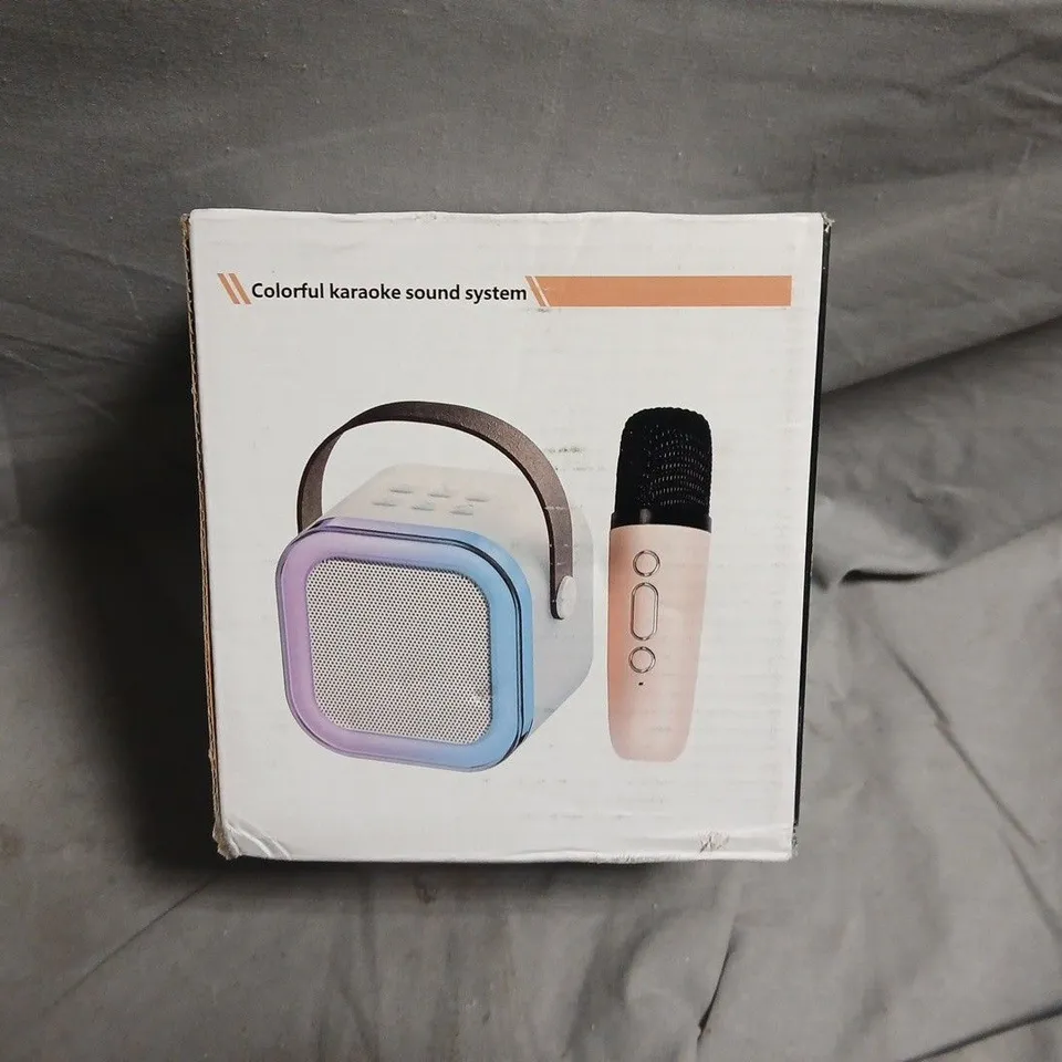 COLOURFUL KARAOKE SOUND SYSTEM