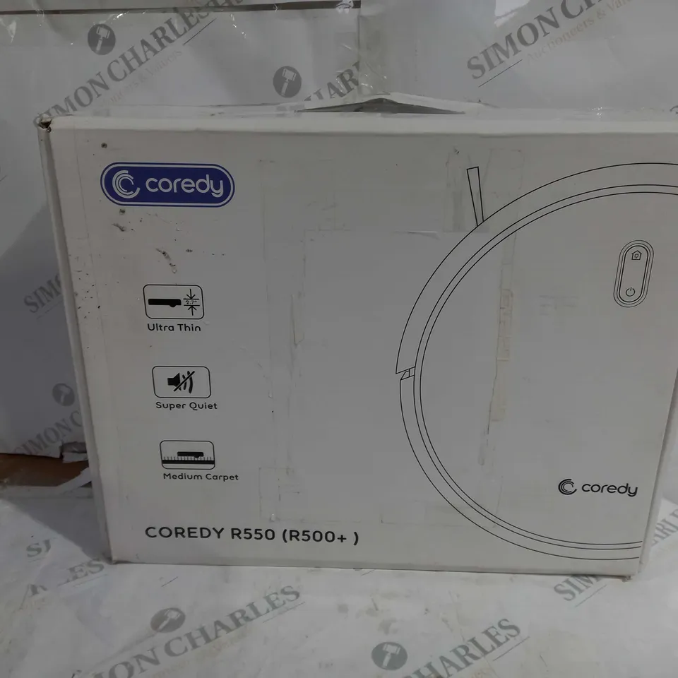 BOXED COREDY ULTRA ROBOT VACUUM R550 (R500+)