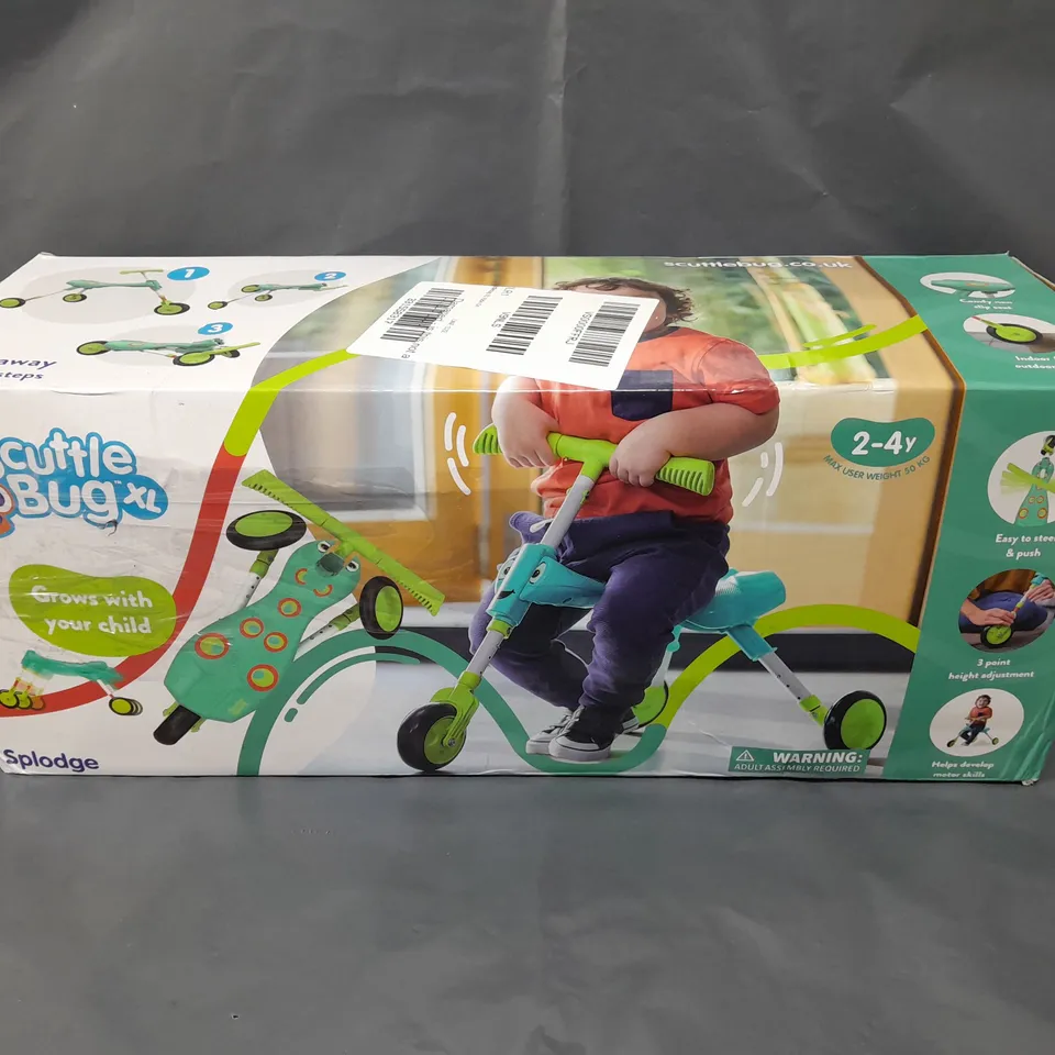 BOXED SPLODGE SCUTTLE BUGXL KIDS SCOOTER