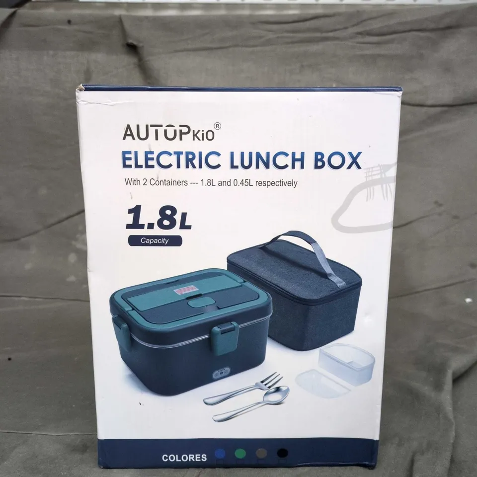 AUTOPKIO ELECTRIC LUNCH BOX – 1.8L CAPACITY WITH TWO CONTAINERS 
