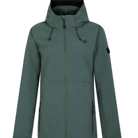 DARE2B WOMEN'S SWITCH UP II WATERPROOF JACKET OUTDOOR DUCK GREEN SIZE 20