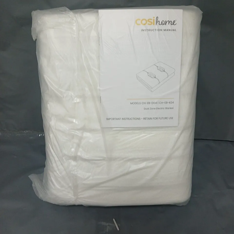 BOXED COSIHOME LUXURY DUAL ELECTRIC BLANKET - KING