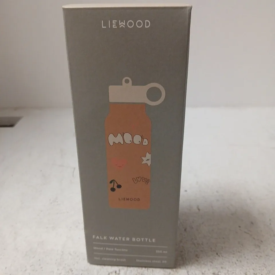 LIEWOOD MOOD FALK WATER BOTTLE – PINK, BOXED