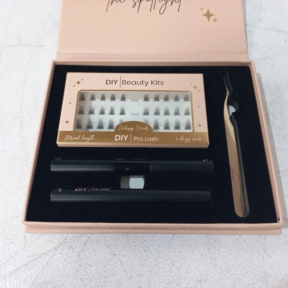 DIY BEAUTY KITS LASH EXTENSION STARTER KIT