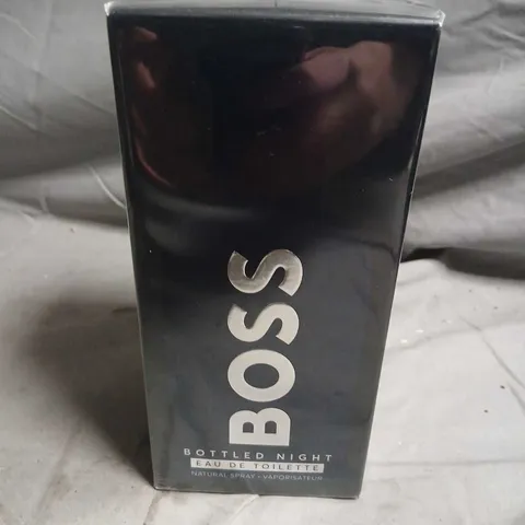 BOXED AND SEALED HUGO BOSS "BOTTLED NIGHT" EAU DE TOILETTE SPRAY 200ML