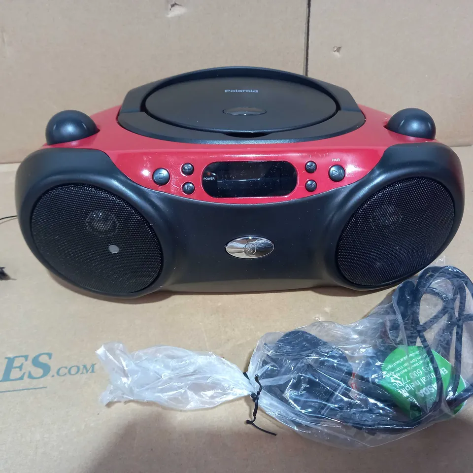 POLAROID CD BOOMBOX
