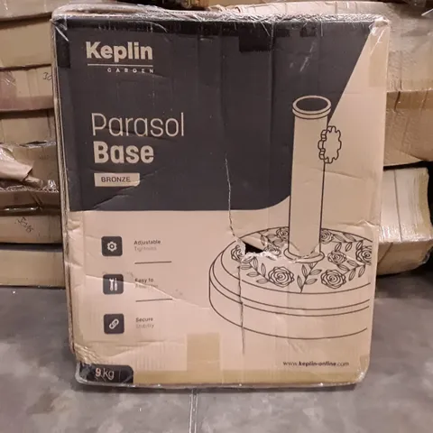 BOXED KEPLIN PARASOL BASE - BRONZE
