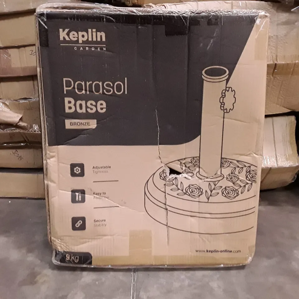 BOXED KEPLIN PARASOL BASE - BRONZE
