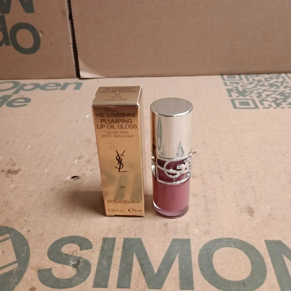 YVES SAINT LAURENT YSL LOVESHINE PLUMPING LIP OIL GLOSS 6ML BOXED