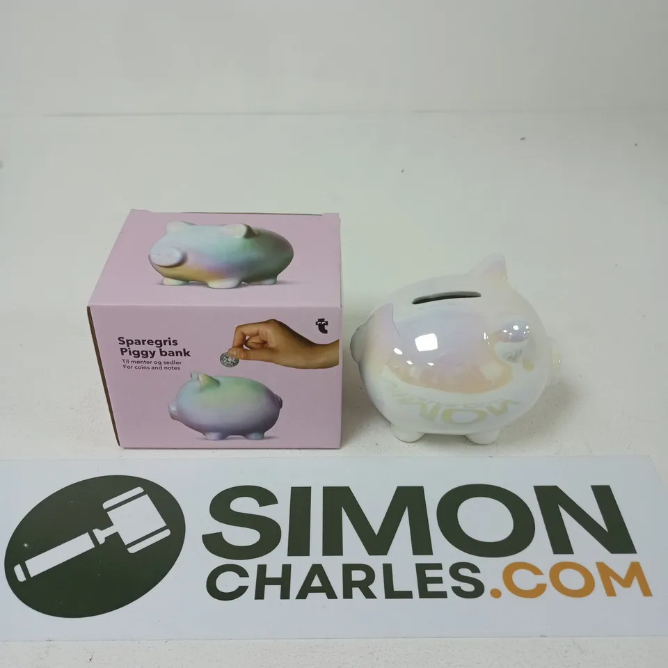 BOXED SPAREGRIS PIGGY BANK