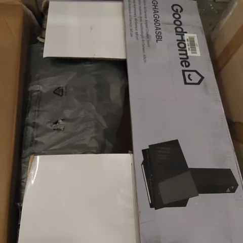 BOXED GOODHOME 60CM AIR SENSOR ANGLED COOKER GOOD GHAG60ASBL