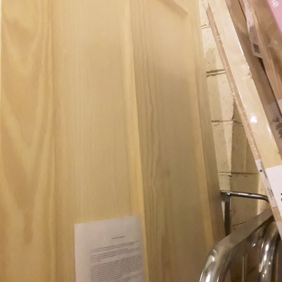 4 PANEL CLEAR PINE PANEL INTERNAL DOOR 2040 × 826MM