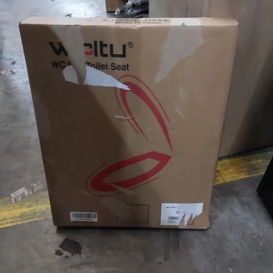 BOXED DEJOIRE SOFT CLOSE ELONGATED STANDARD TOILET SEAT 