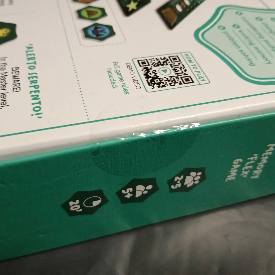 BOXED ABRACADA-BROOM MEMORY GAME BY FLEXIQ