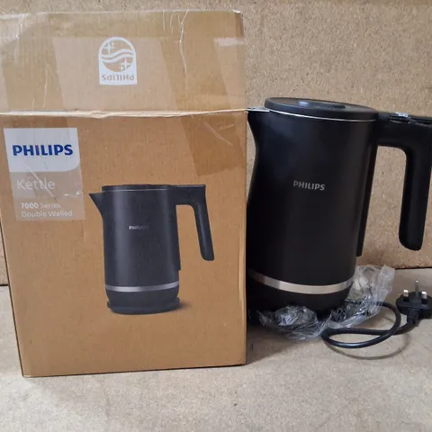 BOXED PHILIPS KETTLE 7000 SERIES DOUBLE WALLED HD9396 – BLACK