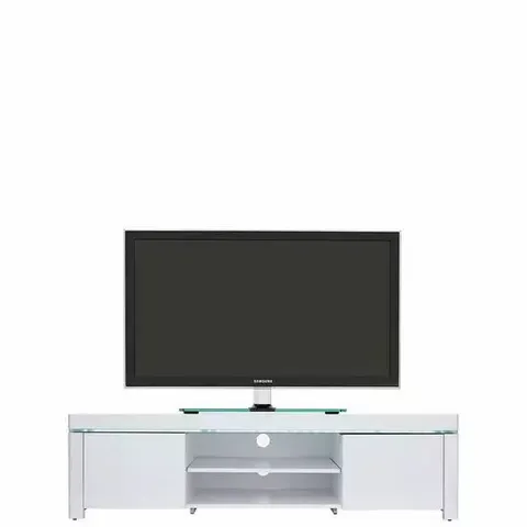 BOXED ATLANTIC WHITE TV UNIT (1 BOX)