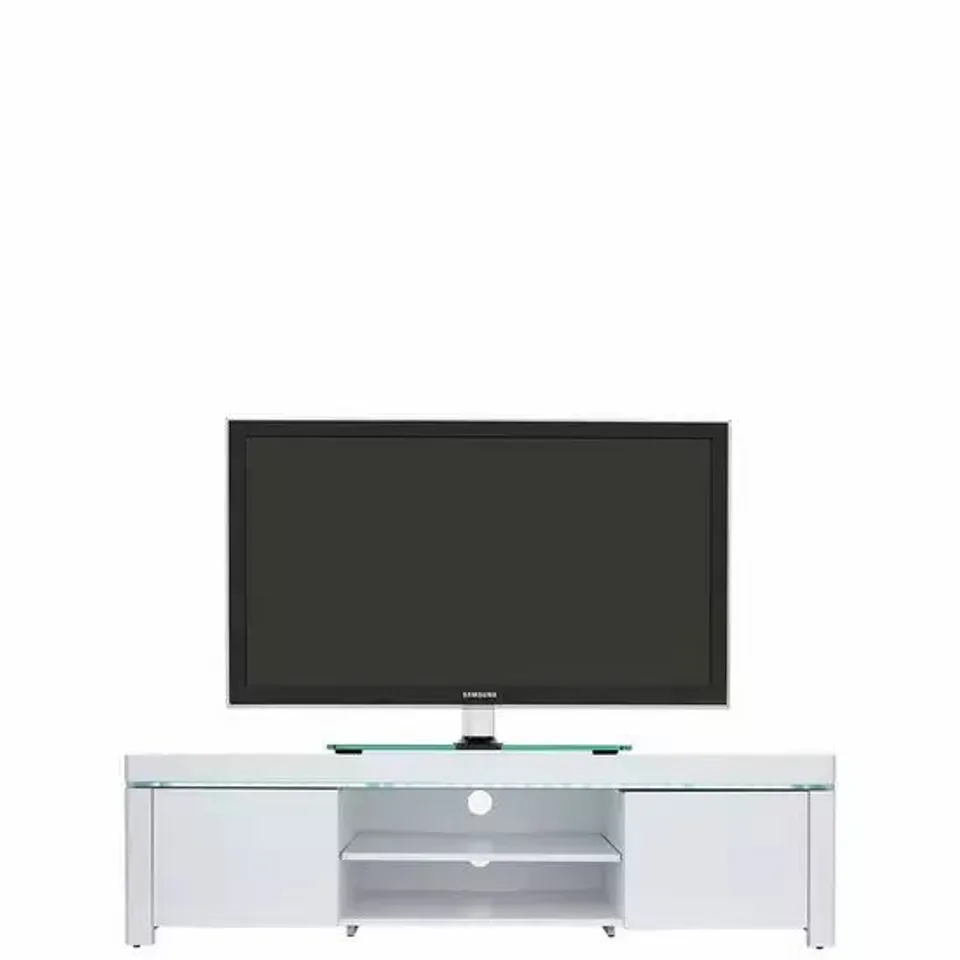 BOXED ATLANTIC WHITE TV UNIT (1 BOX) RRP £169