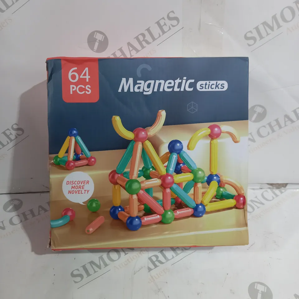 BOXED 64PCS MAGNETIC STICKS