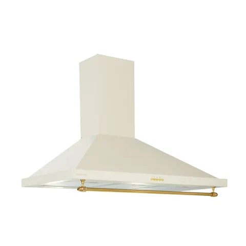 KLARSTEIN MONTBLANC 90CM 599.2MΒ³/H RETRO CHIMNEY COOKER HOODβ CREAM