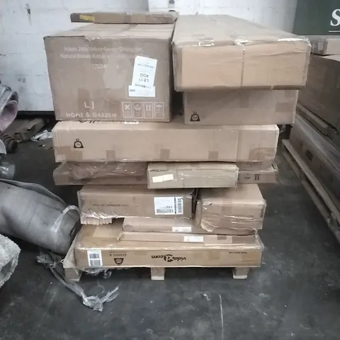 PALLET CONTAINING ASSORTED HOUSEHOLD FURNITURE
