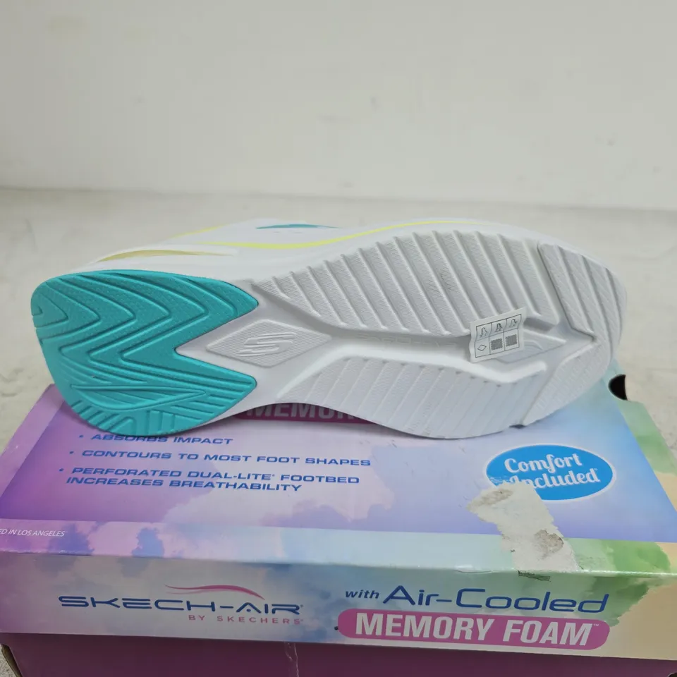 SKECHERS SKECH AIR META AIRED OUT TRAINERS UK 4.5 BOXED