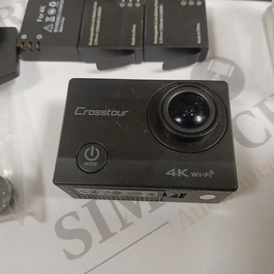 CROSSTOUR ACTION CAMERA CT8500 WITH ACCESSORIES