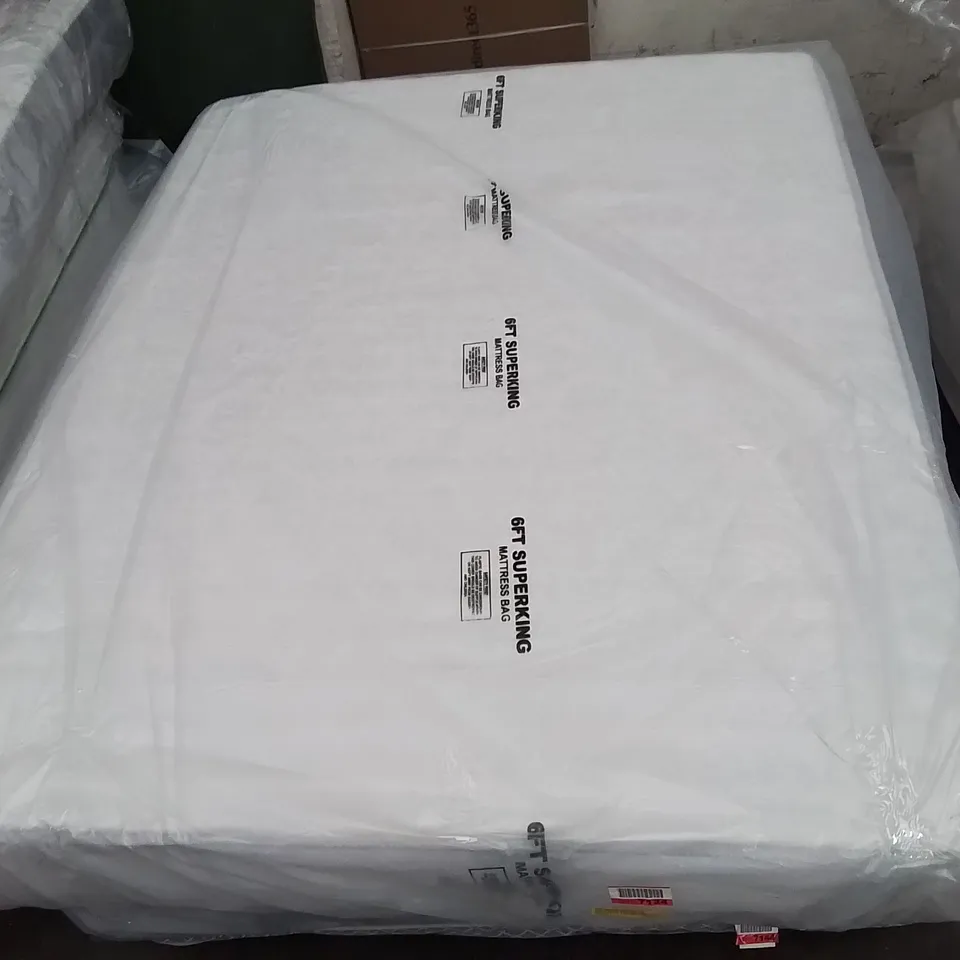 QUALITY BAGGED EMBERLYN 23CM THICK MEMORY FOAM POCKET SPRUNG HYBRID KINGSIZE MATTRESS 