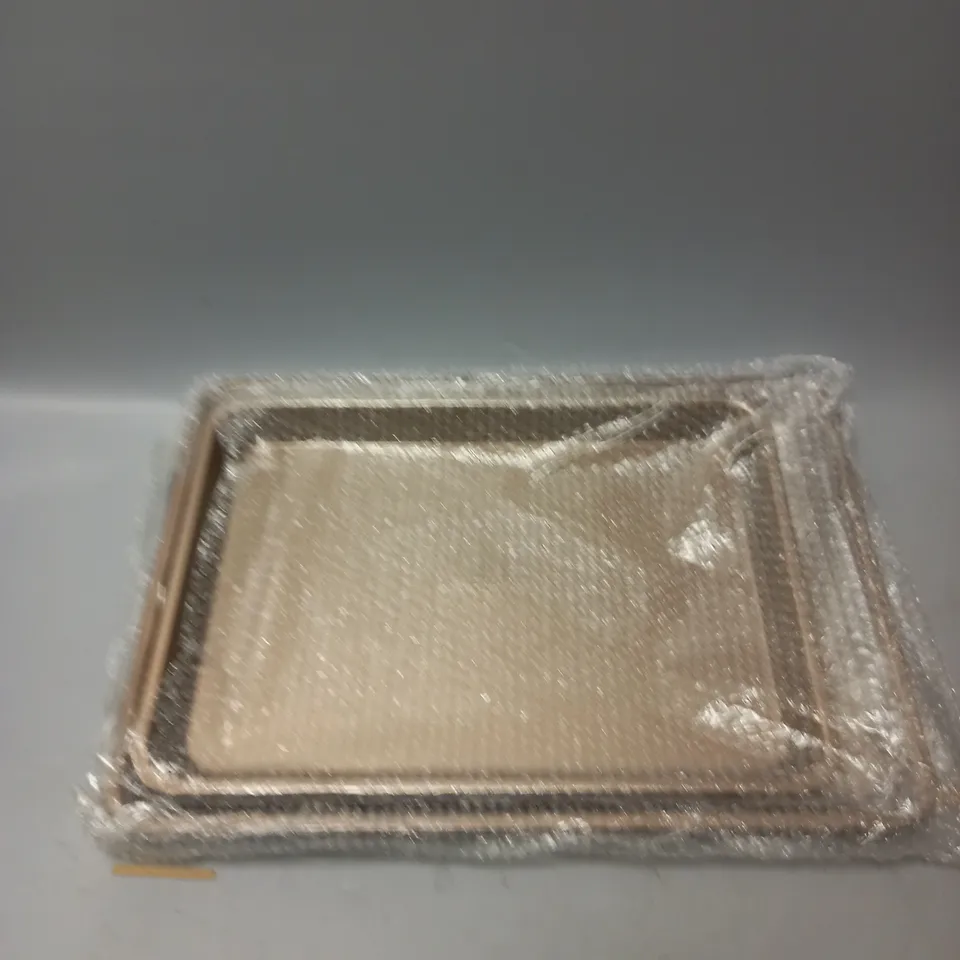 BOXED NUTRICHEF KITCHEN OVEN BAKING PANS NON-STICK 