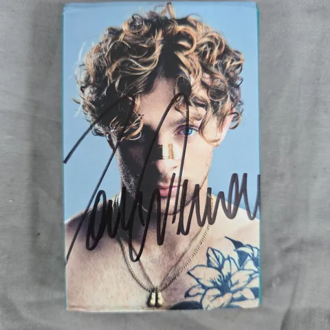 SIGNED TOM GRENNAN - EVERYWHERE I WENT LED ME TO SOMEWHERE I DIDN'T WANT TO BE - AUDIO CASSETTE