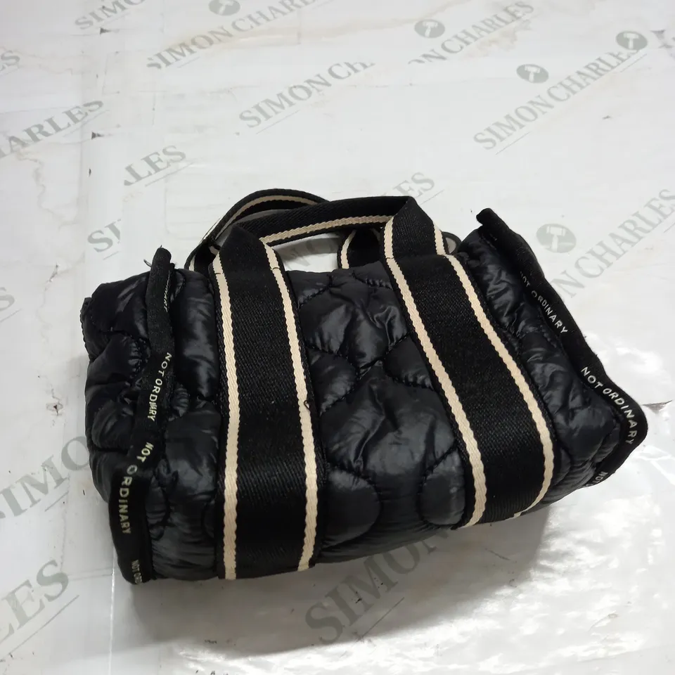 NOT ORDINARY SMALL BLACK BAG 