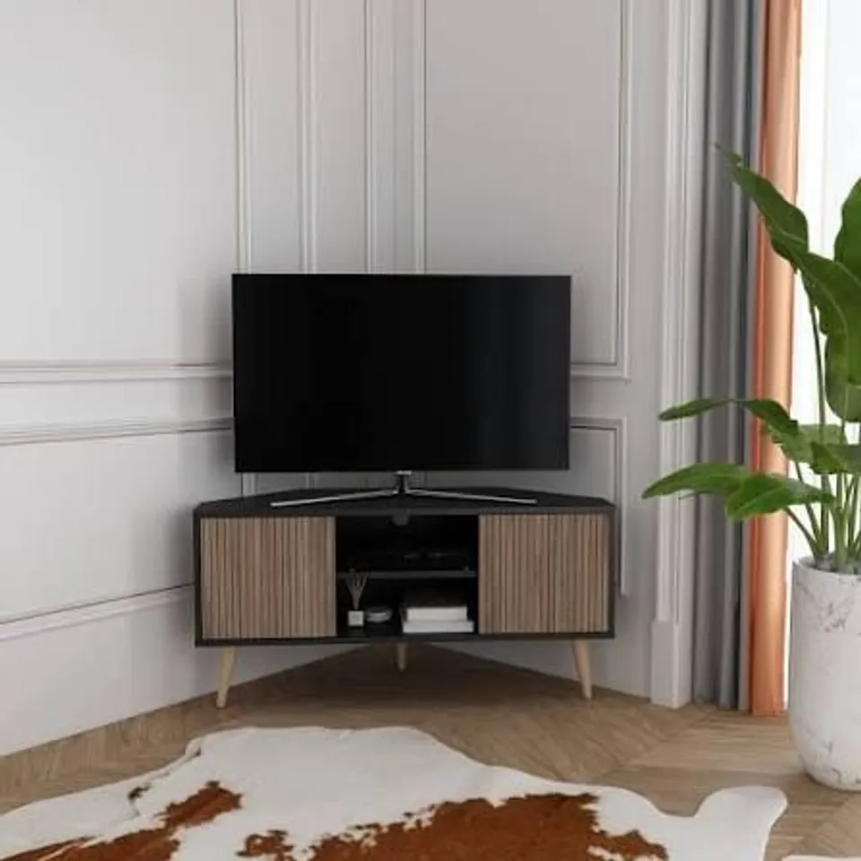 BOXED IBARRA TV STAND FOR TV'S UP TO 55 (1 BOX)
