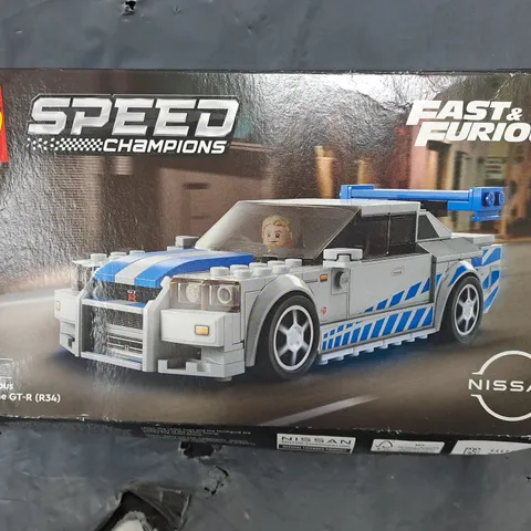 BOXED LEGO SPEED CHAMPION FAST AND FURIOUS - 2 FAST 2 FURIOUS NISSAN SKYLINE GT-R - 76917