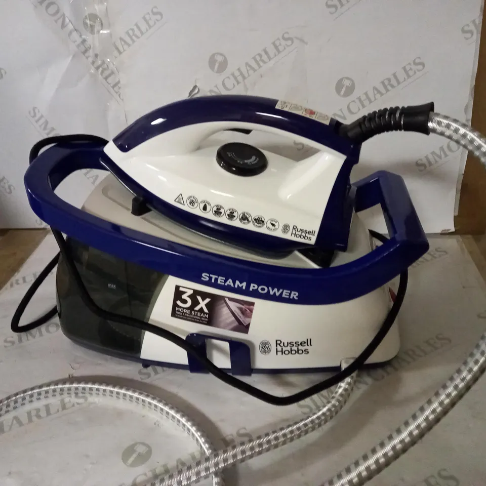 RUSSELL HOBBS STEAM GENERATOR IRON - PURPLE/WHITE