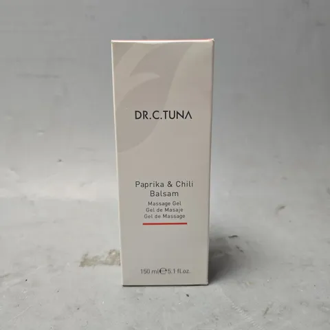BOXED DR.C.TUNA PAPRIKA & CHILI BALSAM MASSAGE GEL 150ML
