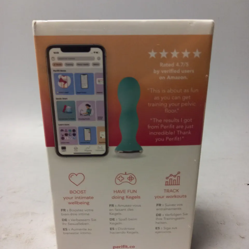 BOXED AND SEALED PINK PERIFIT DEVICE