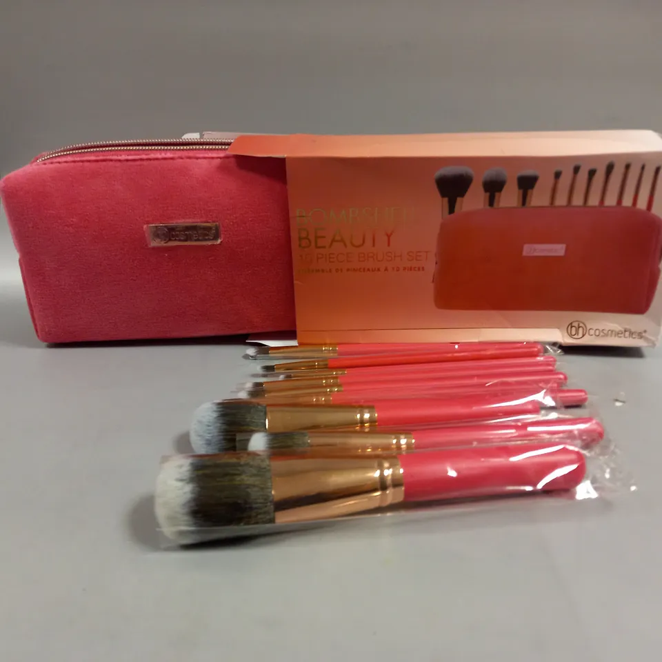 BOMBSHELL BEAUTY 10 PIECE BRUSH SET 