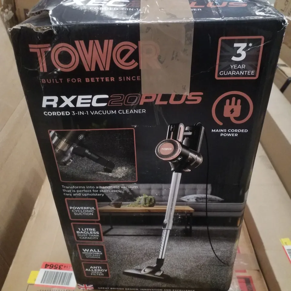 BOXED TOWER RXEC20PLUS CORDED 3-IN-1 VACUUM CLEANER