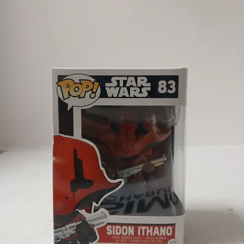 BOXED FUNKO POP! STAR WARS SIDON ITHANO BOBBLE-HEAD – 83