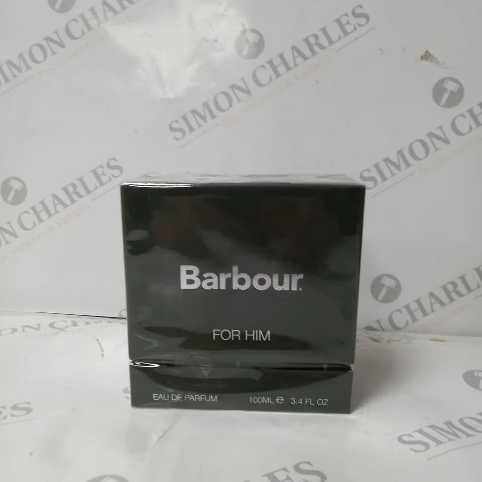 BOXED BARBOUR FOR HIM EAU DE PARFUM 100ML - SEALED 