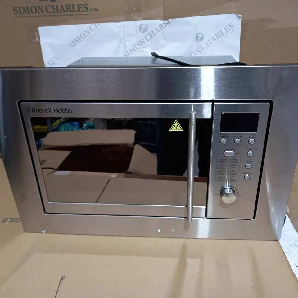 RUSSELL HOBBS RHBM2001 BUILT IN 20 LITRE DIGITAL MICROWAVE
