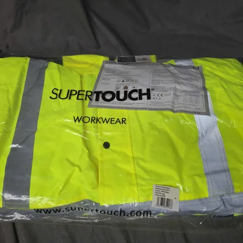 SUPER TOUCH HI-VIS TWO TONE PARKA - 4XL